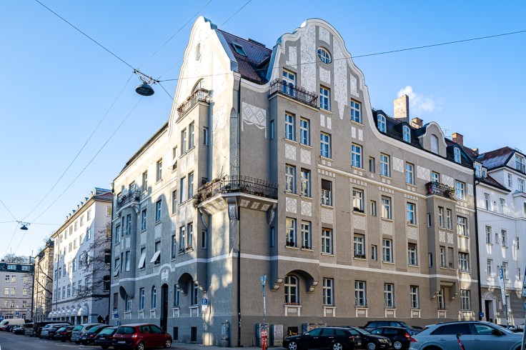 Friedrichstraße München Jugendstil