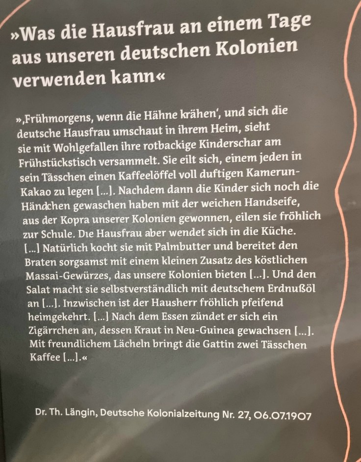 Ausstellung Das ist kolonial. Westfalens (un)sichtbares Erbe
